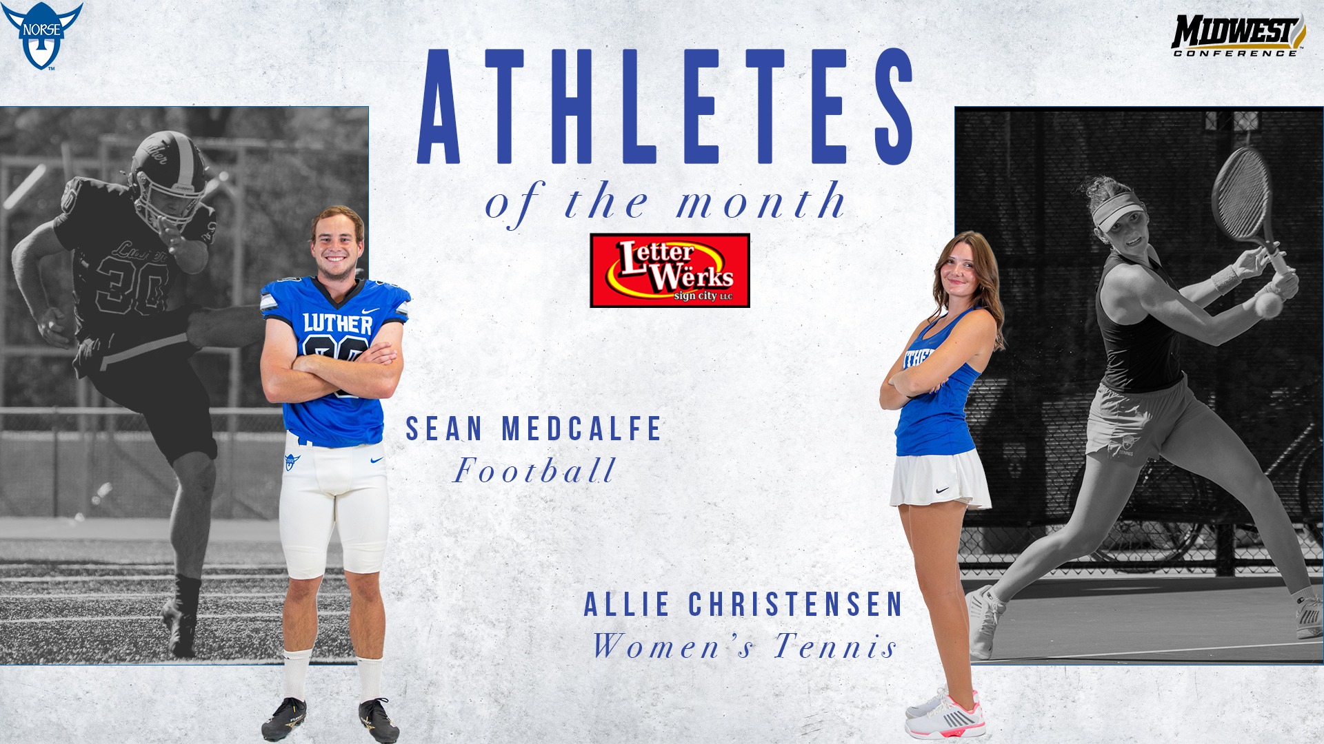 Sept. Athletes of the Month