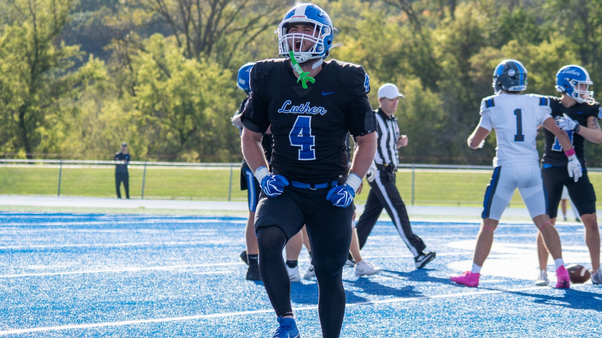 Liam Henry - Celebrates win over Illinois College 2026 