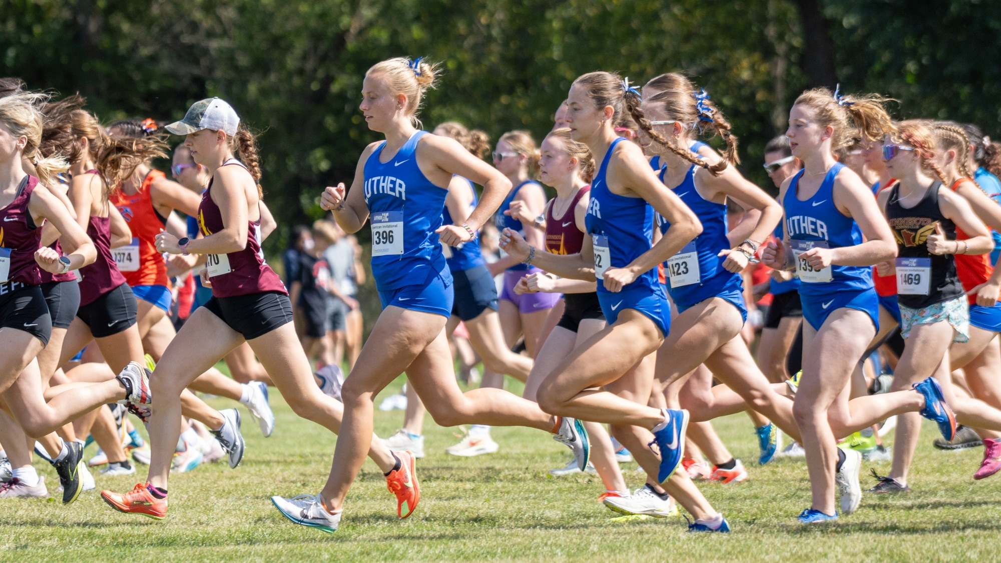 Luther women's cross country 2026 All-American