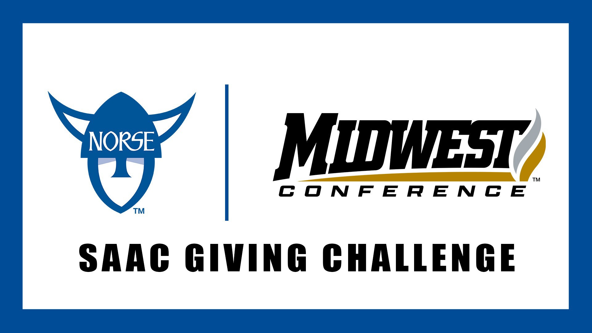 Luther and Midwest Conference SAAC Giving Challenge Feature Graphic 2026