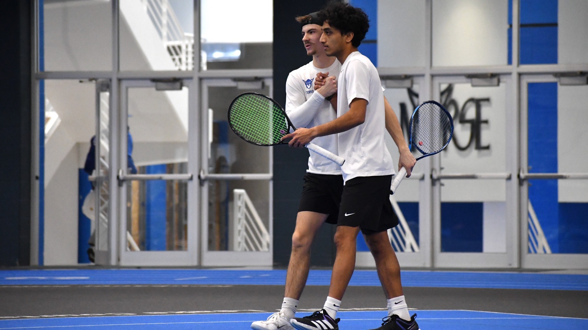 Rhys Brio-Moore and Abhay Chhabra clinch doubles point for Luther vs Loras