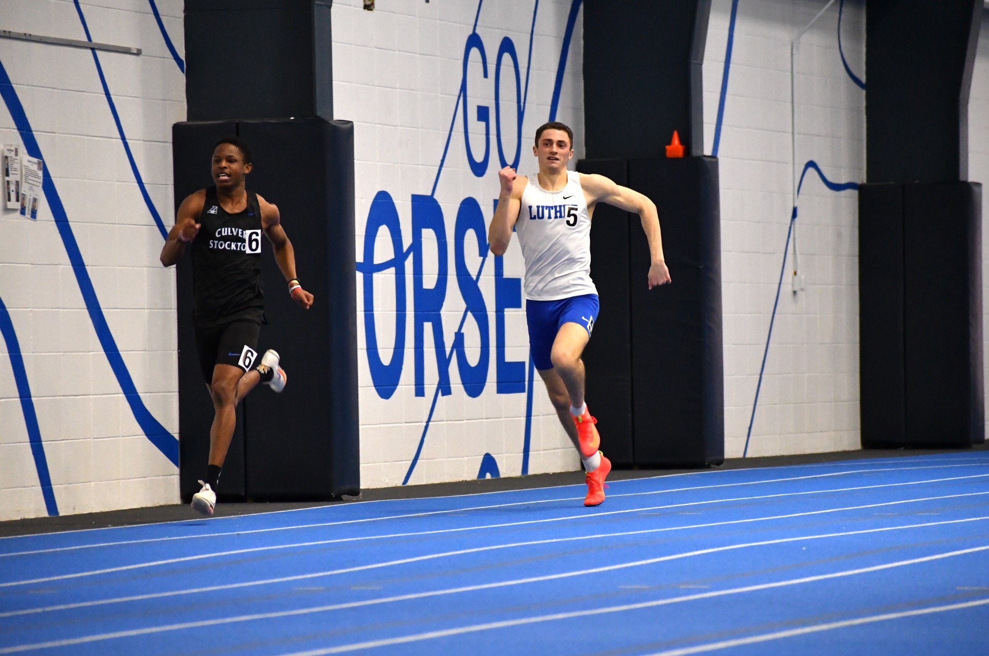 Owen Ford - running 300 at Luther Invitational 2026