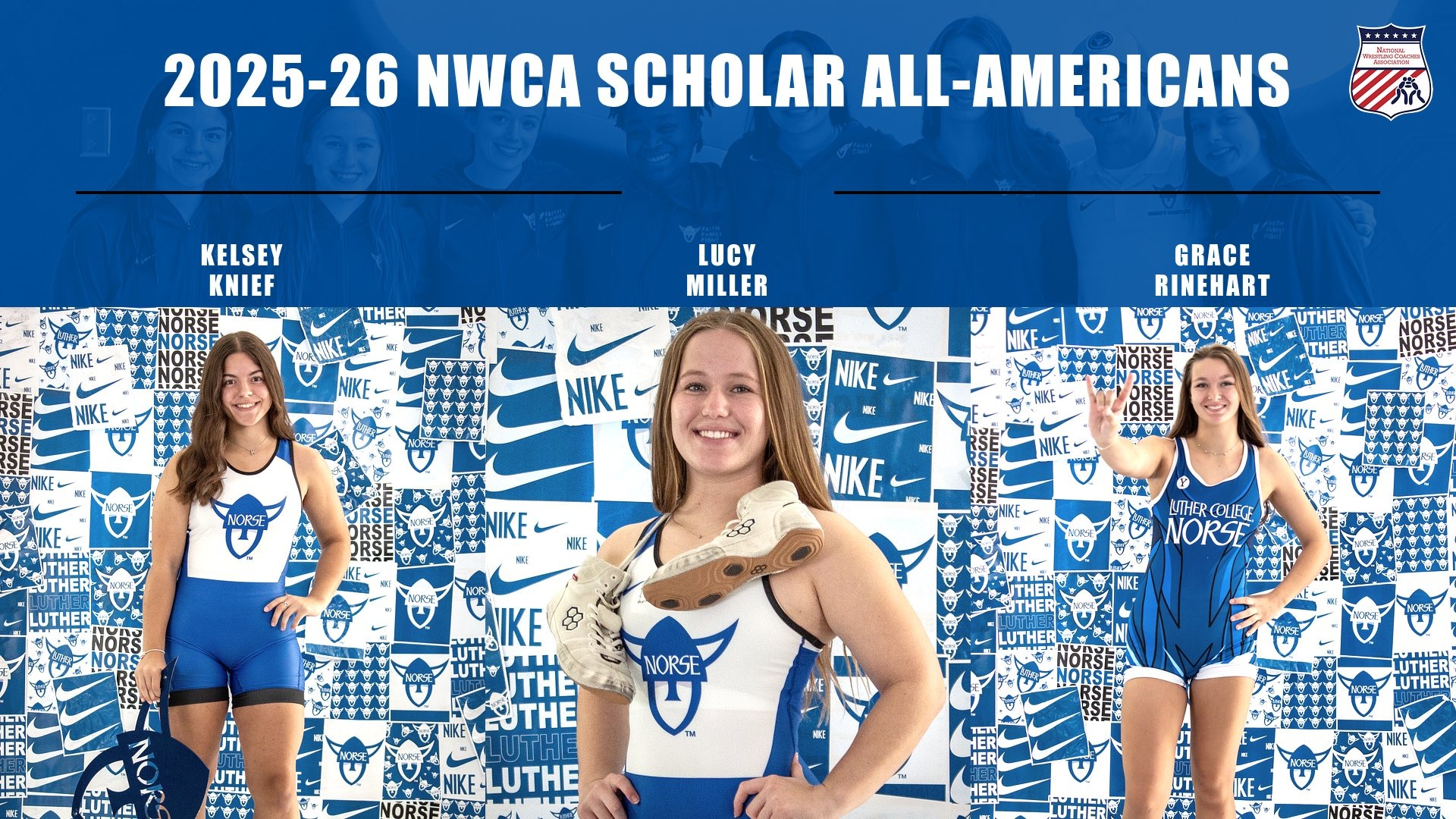 2025-26 NWCA Women's Scholar All-Americans Feature Graphic