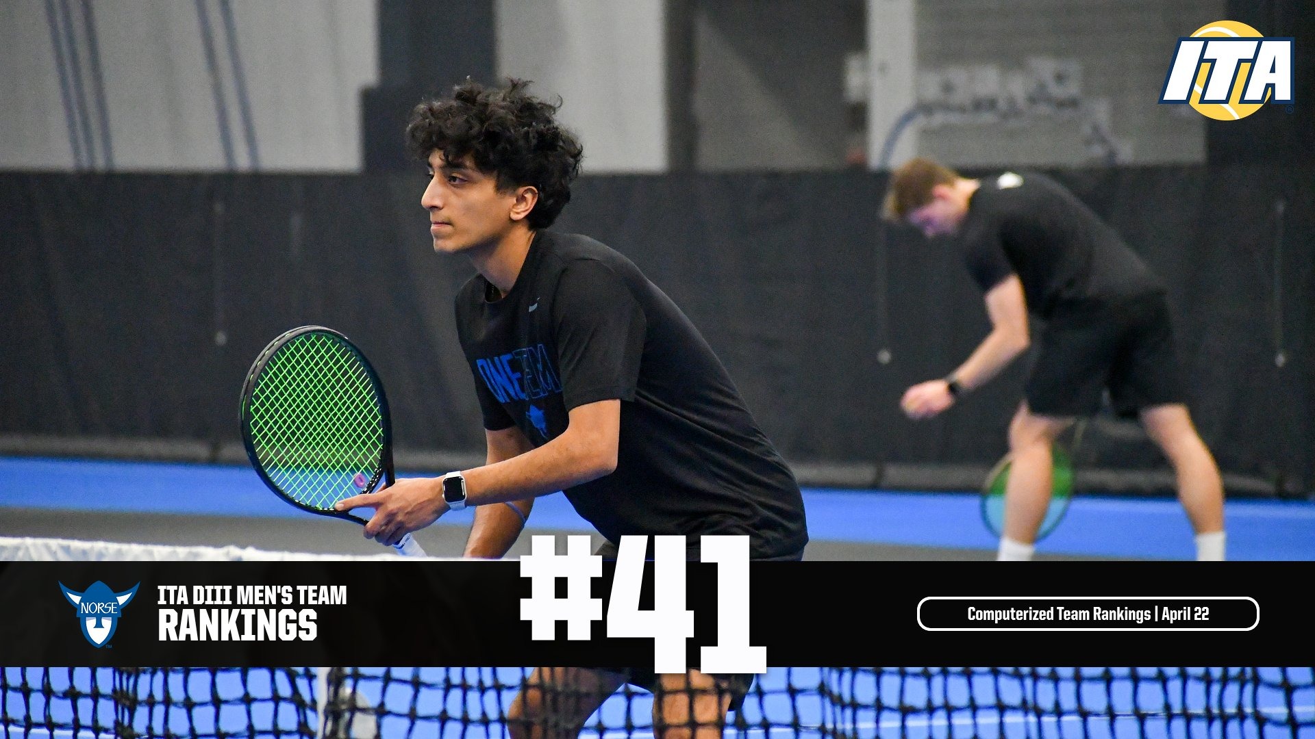 Men's Tennis ITA Ranking #41 April 22, 2026