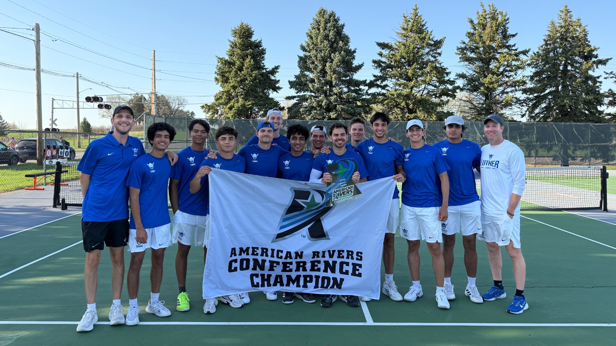 Men's Tennis A-R-C Regular Season Champions 2026