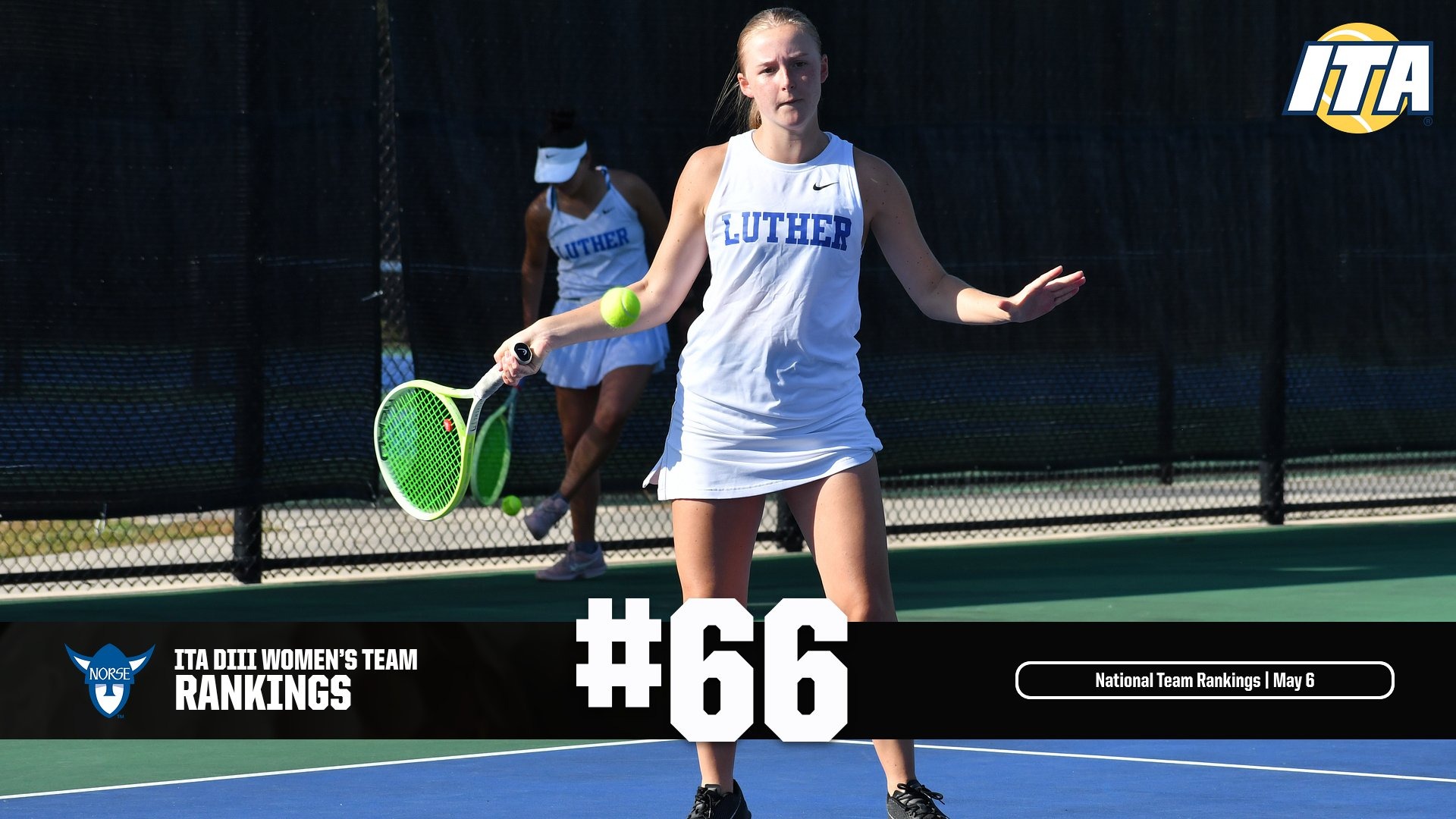 Women's Tennis ITA Rankings Graphic May 6, 2026