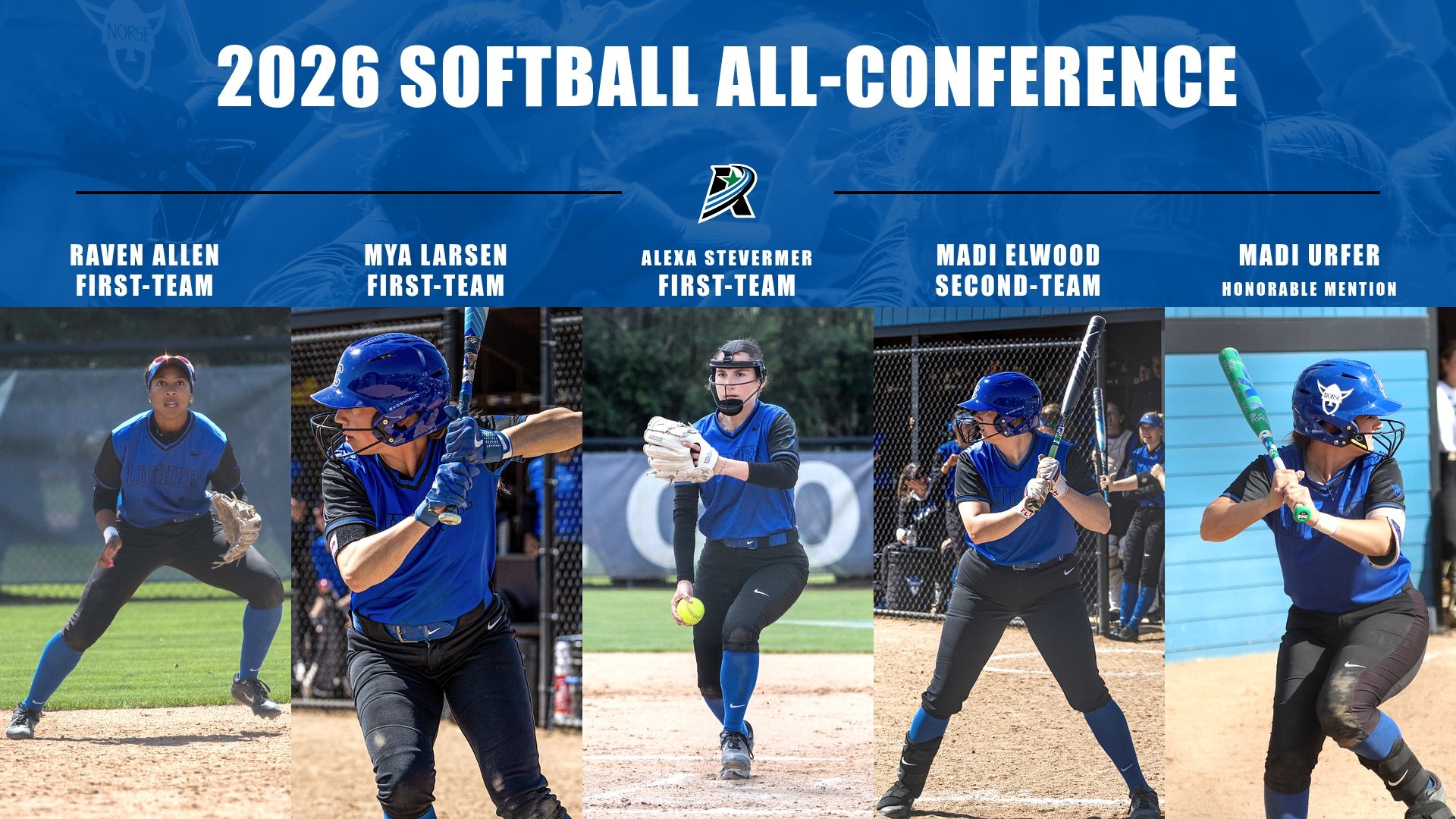 2026 A-R-C Softball All-Conference Graphic