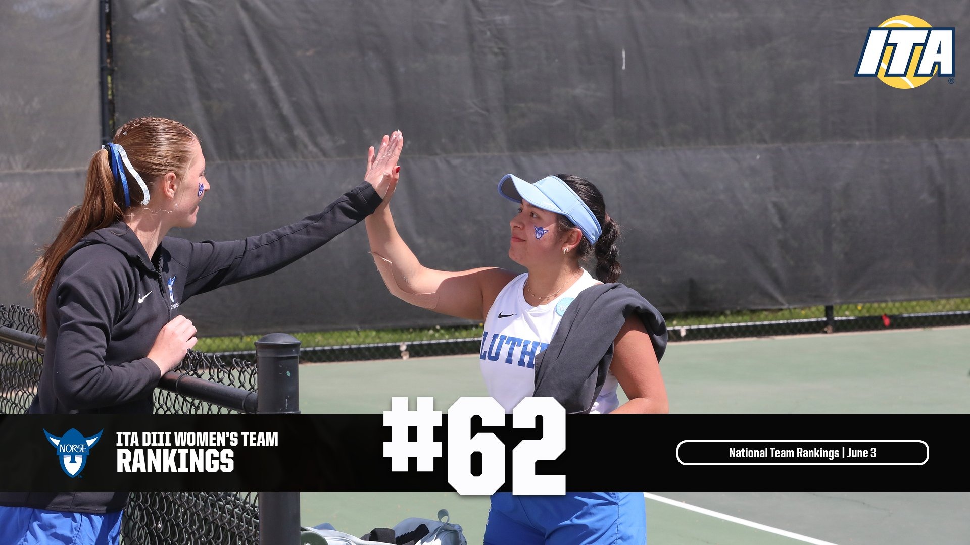 Women's Tennis ITA Final National Team Rankings For 2025-26 Season