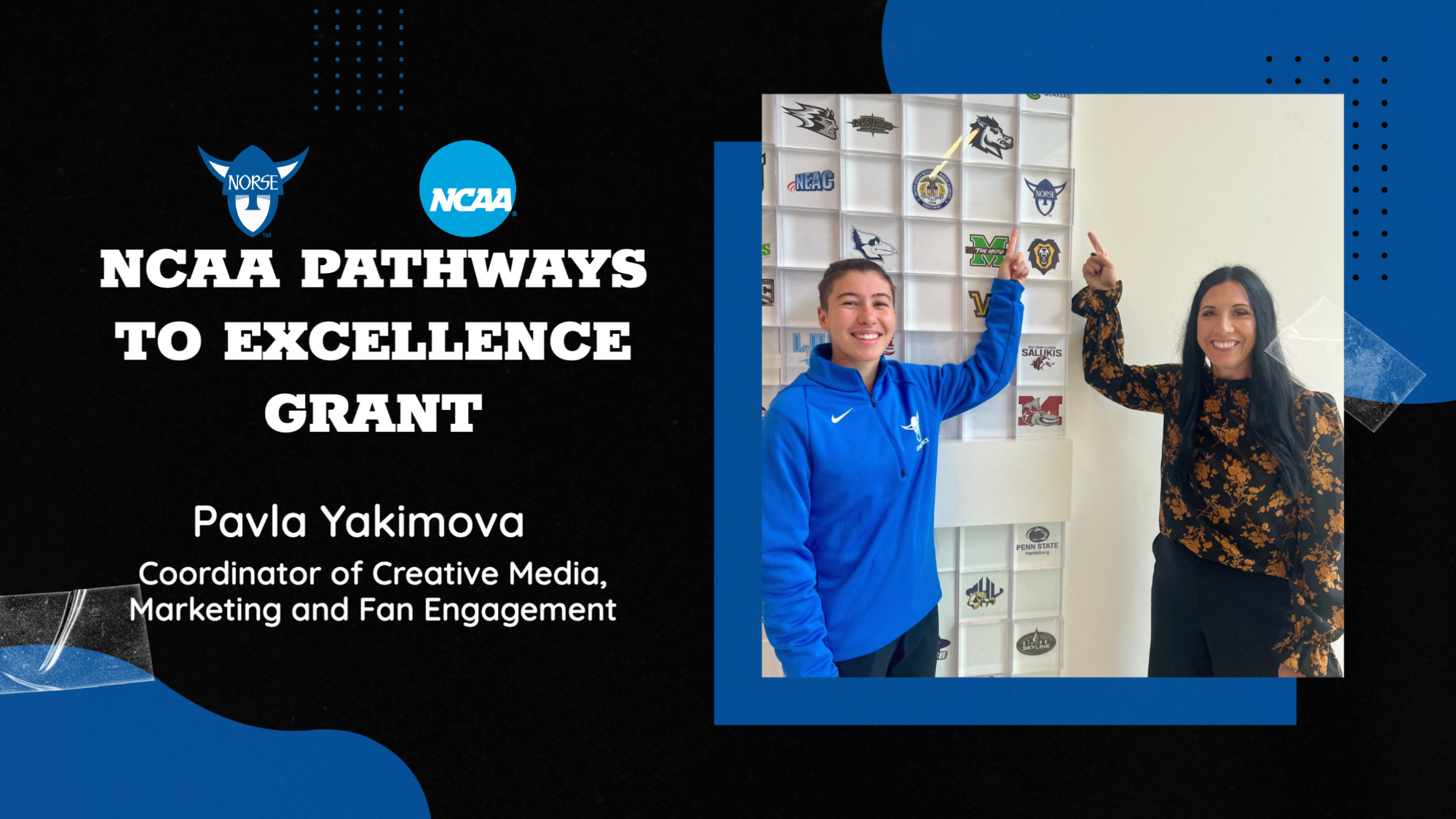 Pavla Yakimova - NCAA Grant Feature Graphic 2026
