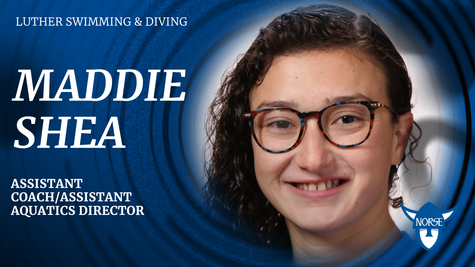 Maddie Shea Assistant Coach/Assistant Aquatics Director Feature Graphic 2026