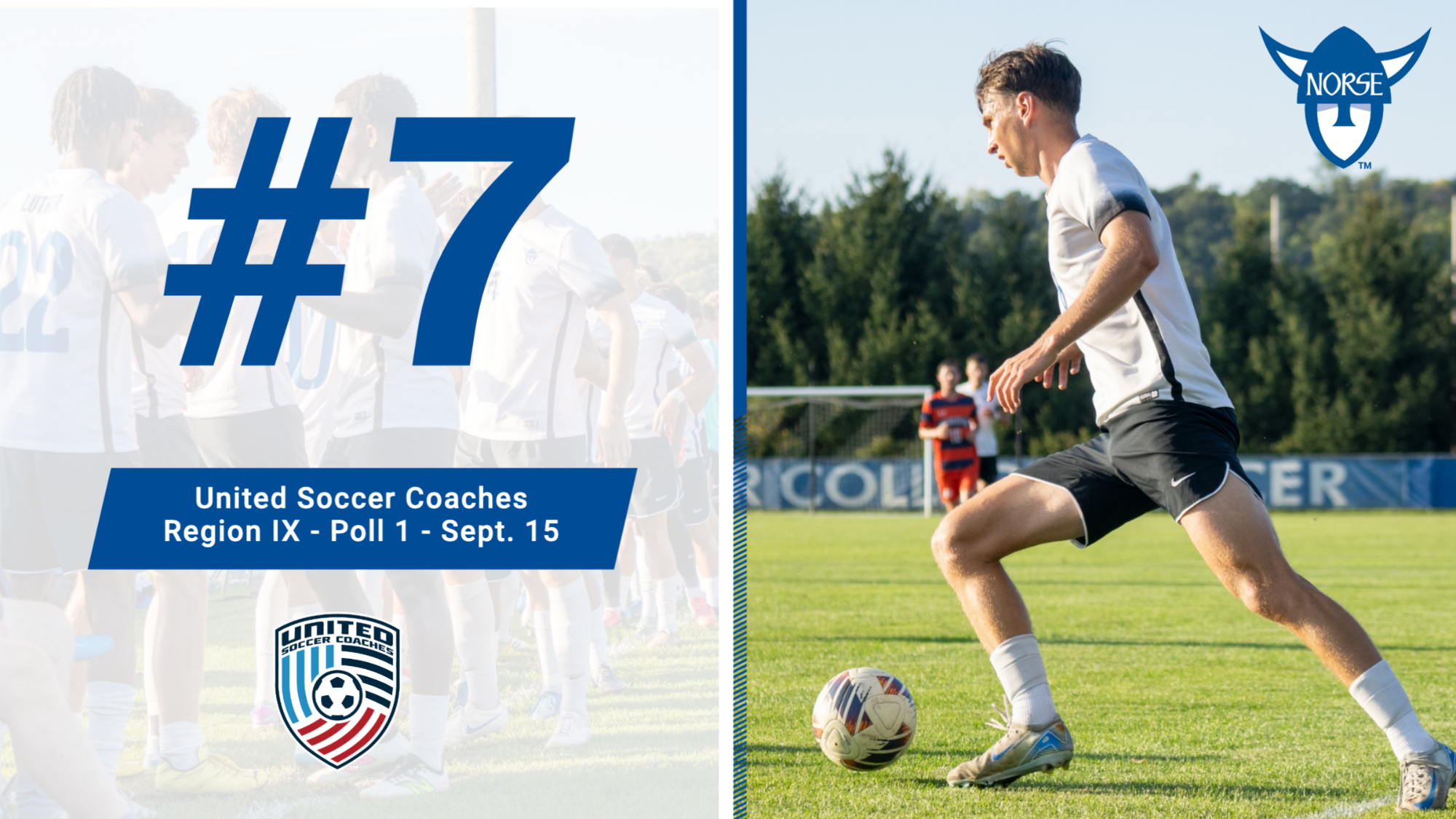 United Soccer Coaches Region IX Poll Feature Graphic 2026