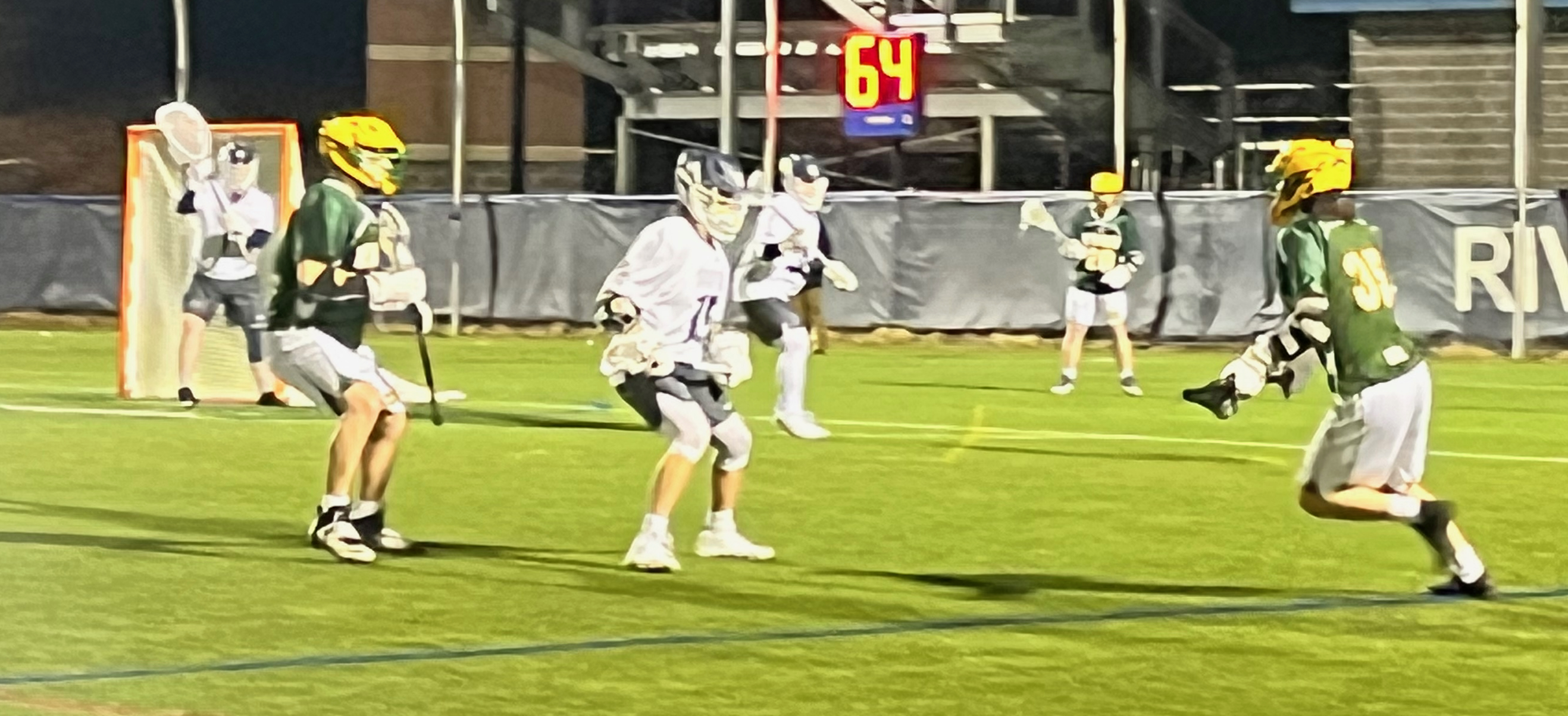 men's lacrosse unable to keep up with Rivier Northern Vermont UniversityLyndon