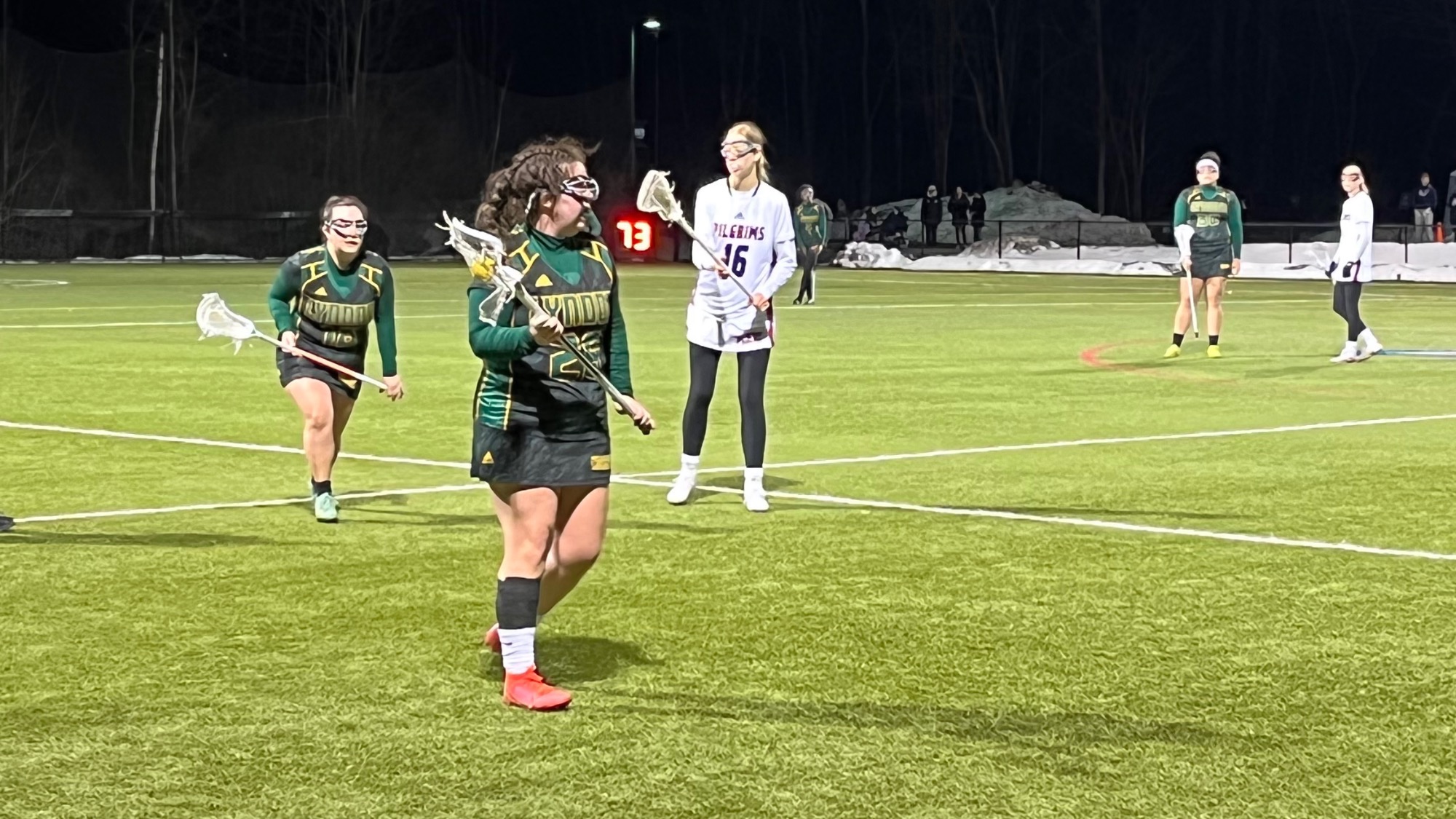 women's lacrosse can't keep up with NEC Vermont State