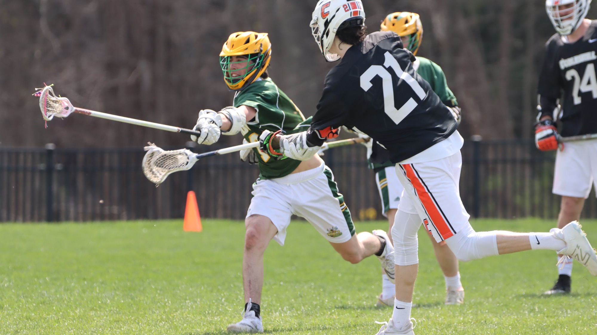 men's lacrosse can't keep up with SUNY Cobleskill Northern Vermont UniversityLyndon