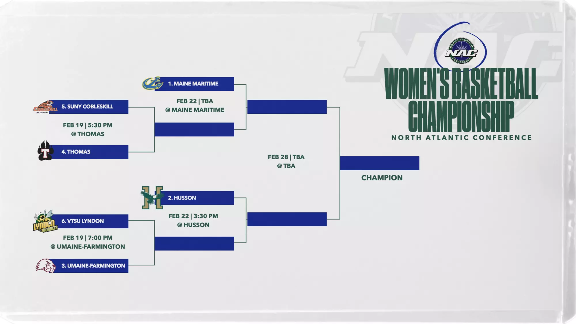 NAC WBB Tourney Bracket 26