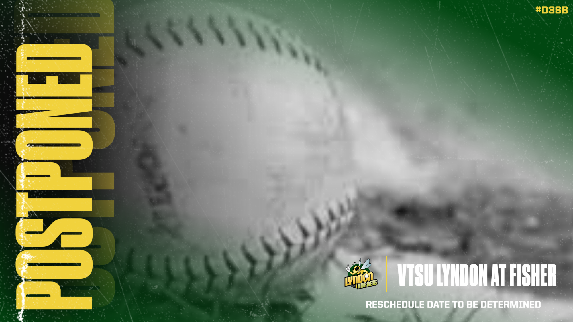 Softball at Fisher postponed