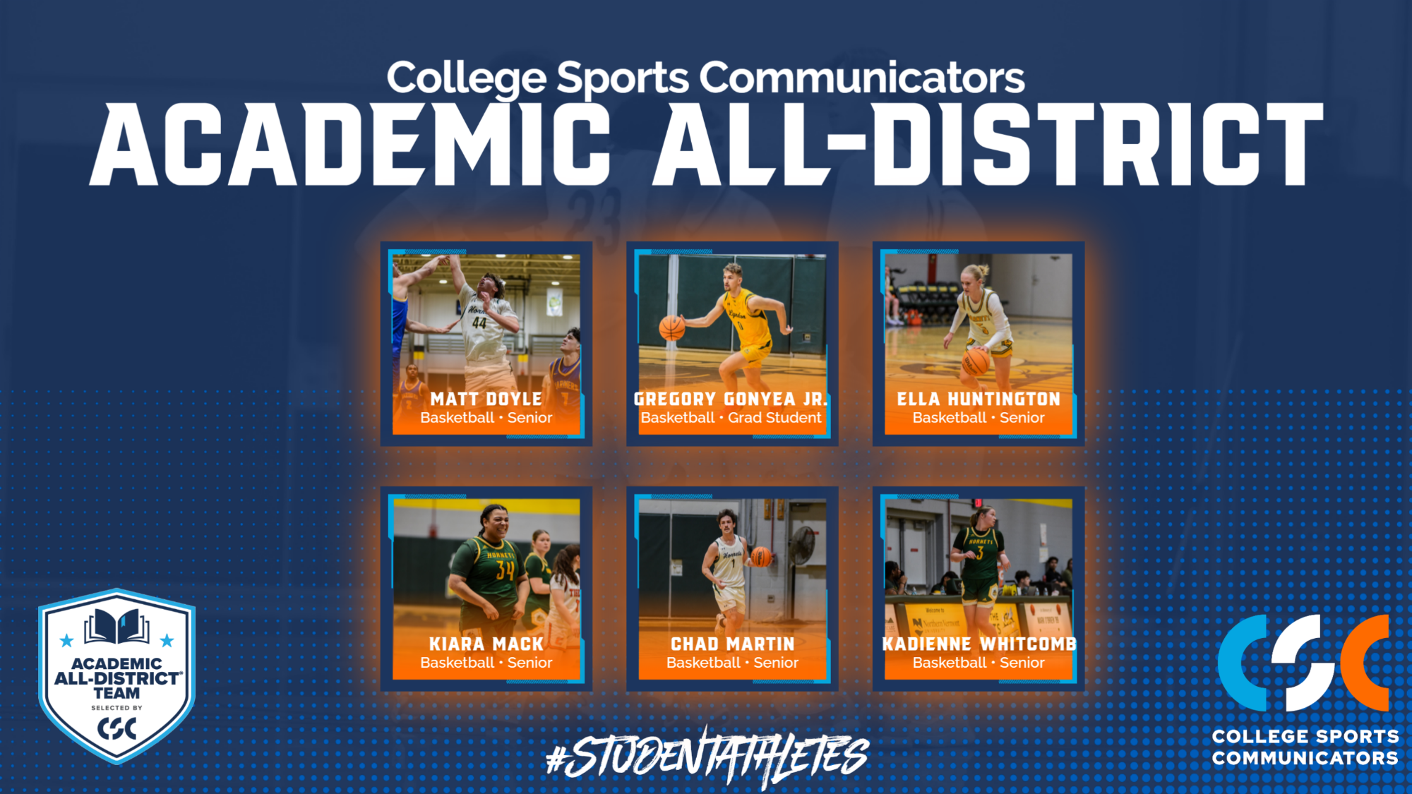 2026 Basketball Academic All-District