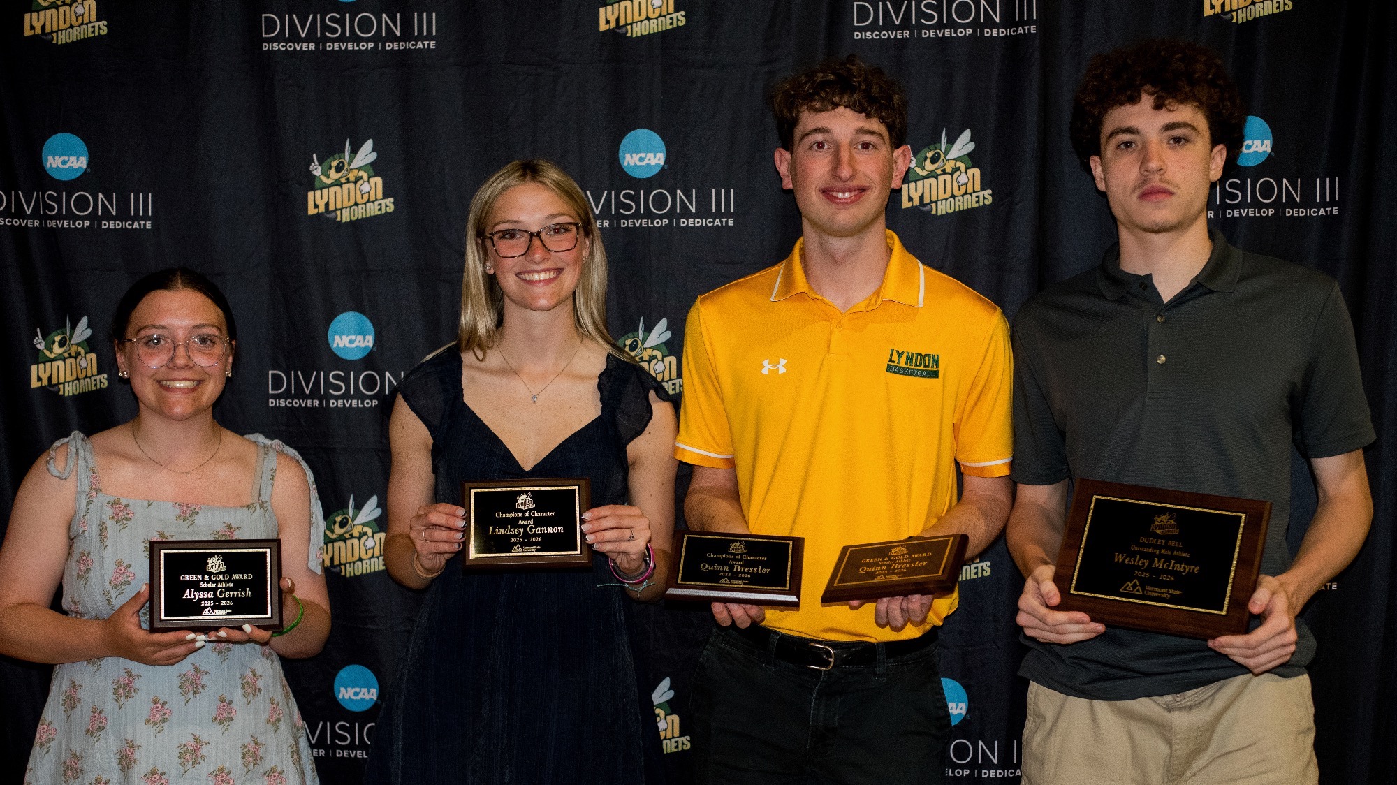 Athletic Banquet Major Award winners