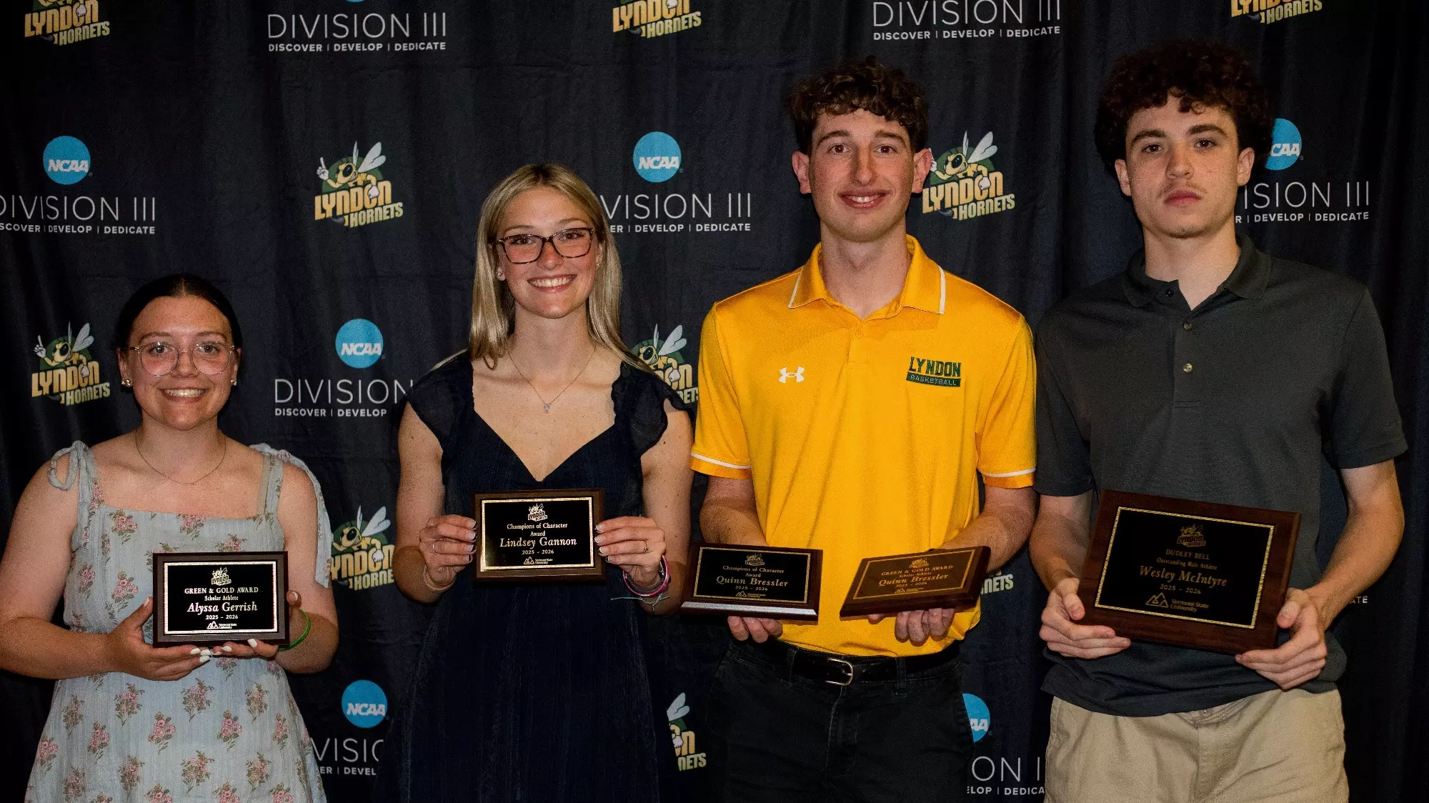 Athletic Banquet Major Award winners
