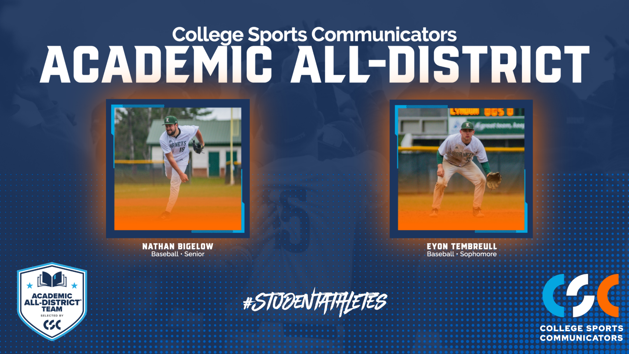 Baseball Academic All-District 2026