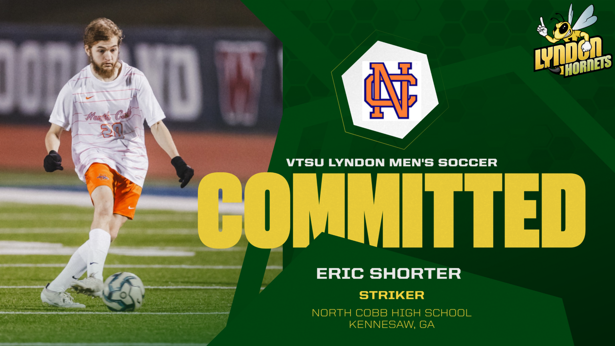 Eric Shorter Commitment Graphic