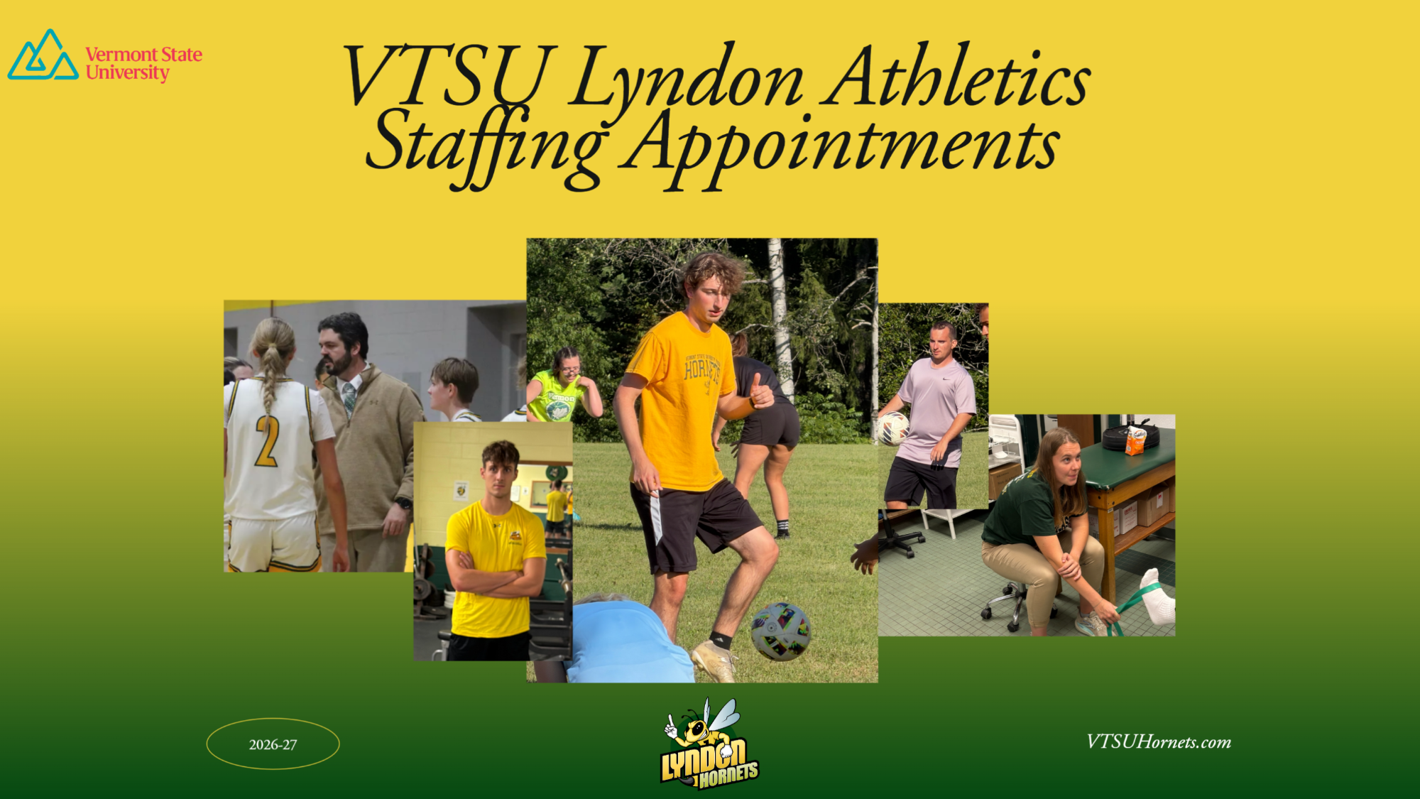 2026-27 Athletics Staffing Appointments