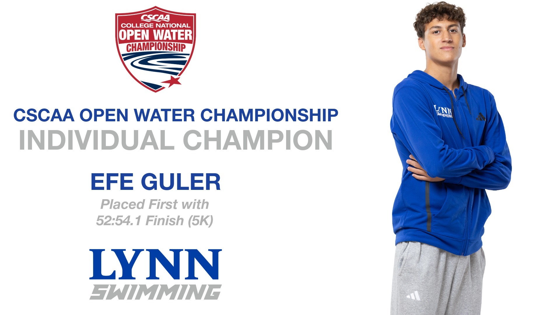 Efe Champion (CSCAA Open Water)