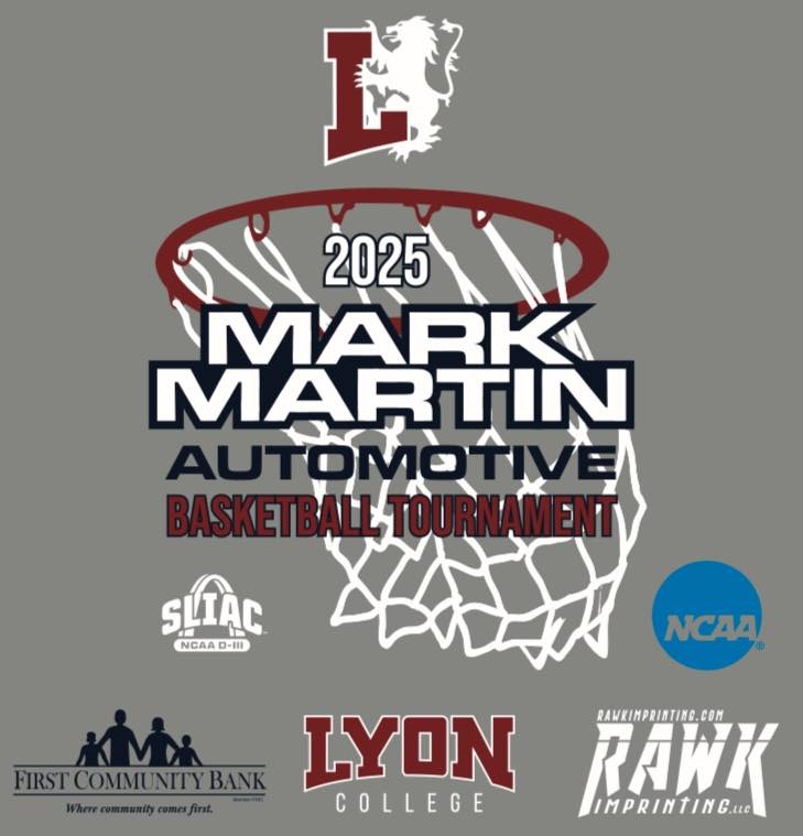 43rd Annual Mark Martin / Lyon College Invitational Graphic 