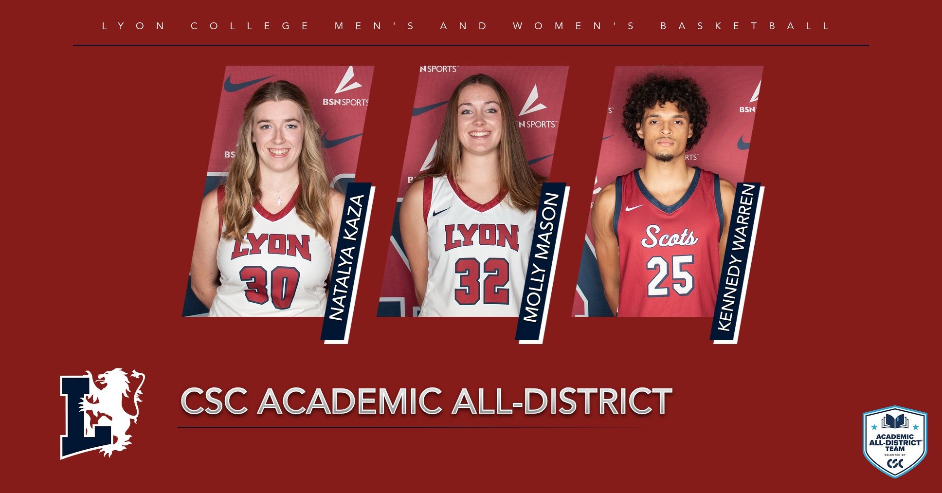 M/W BB | CSC Academic All-America