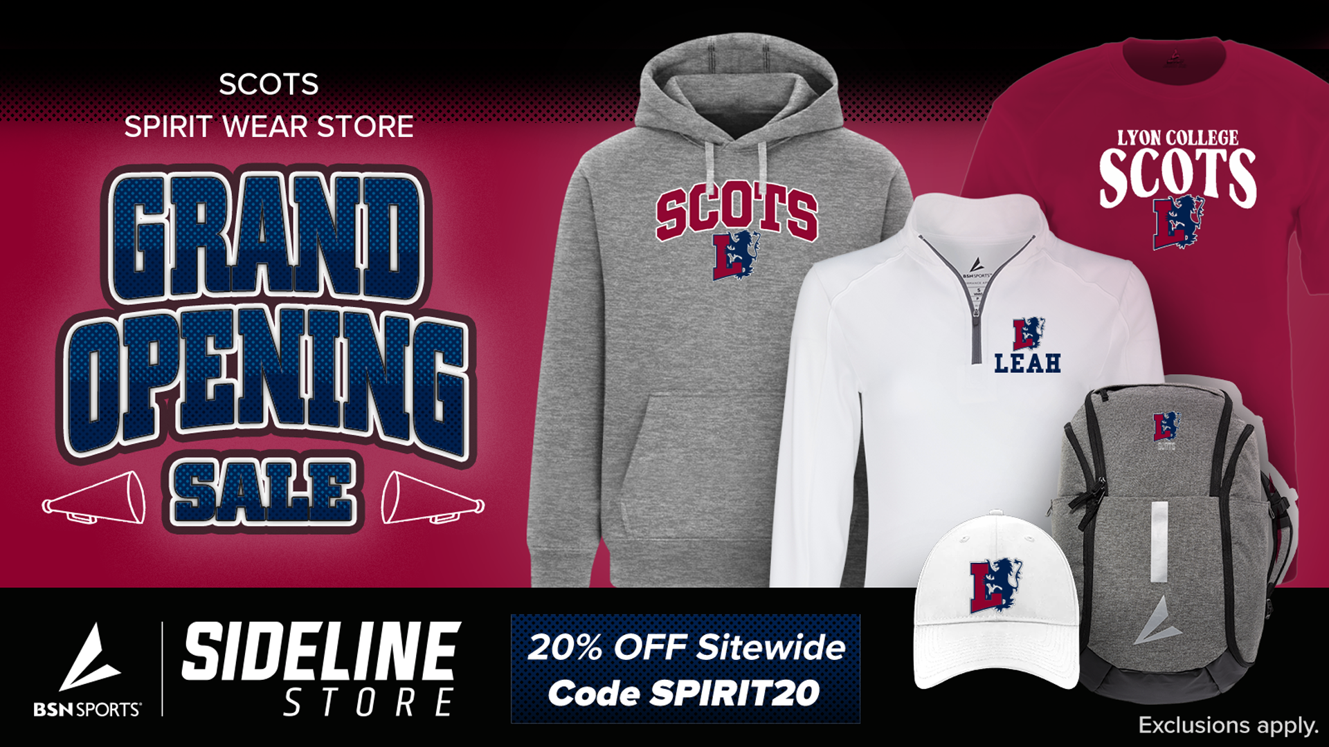 Sideline Store Graphic