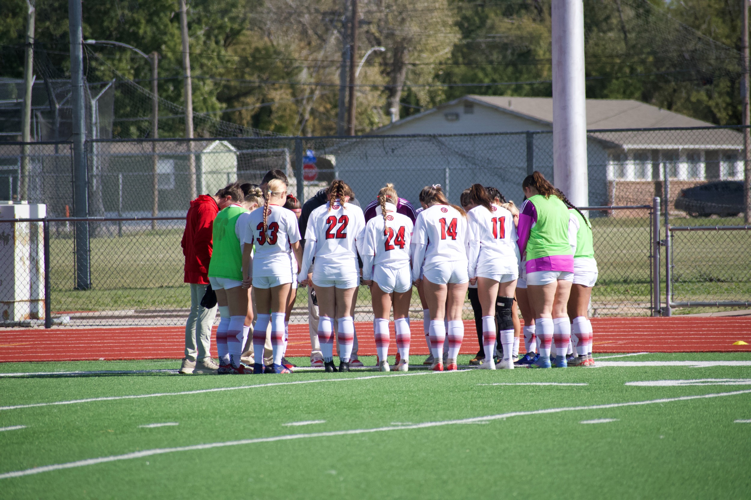 Women's Soccer vs. Friends 11.1