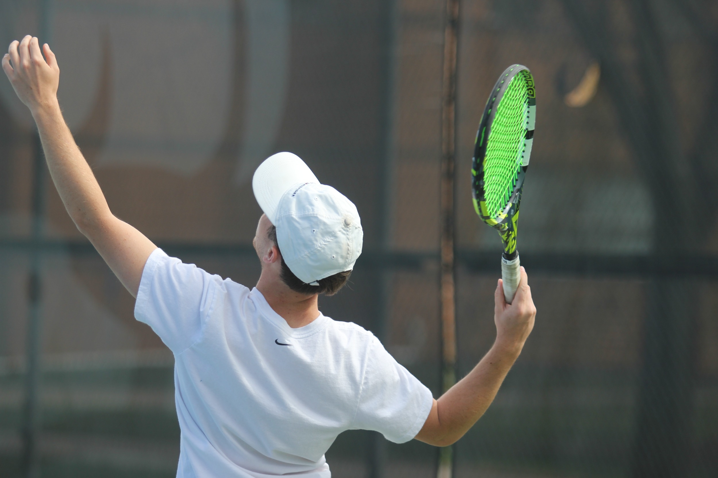 A tennis player