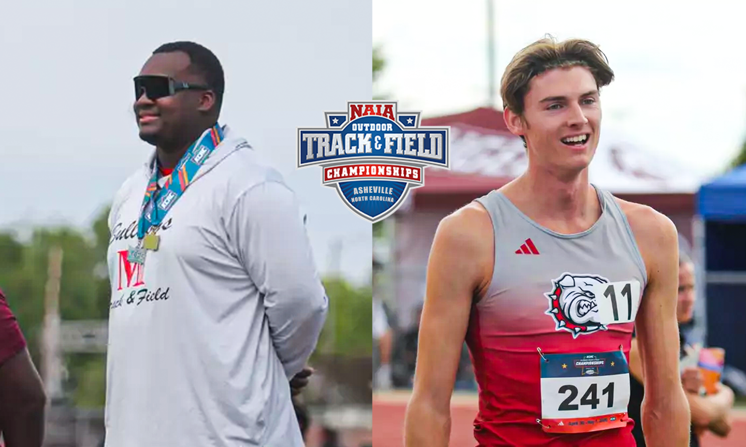 Gordon and Fackert are good at track and field
