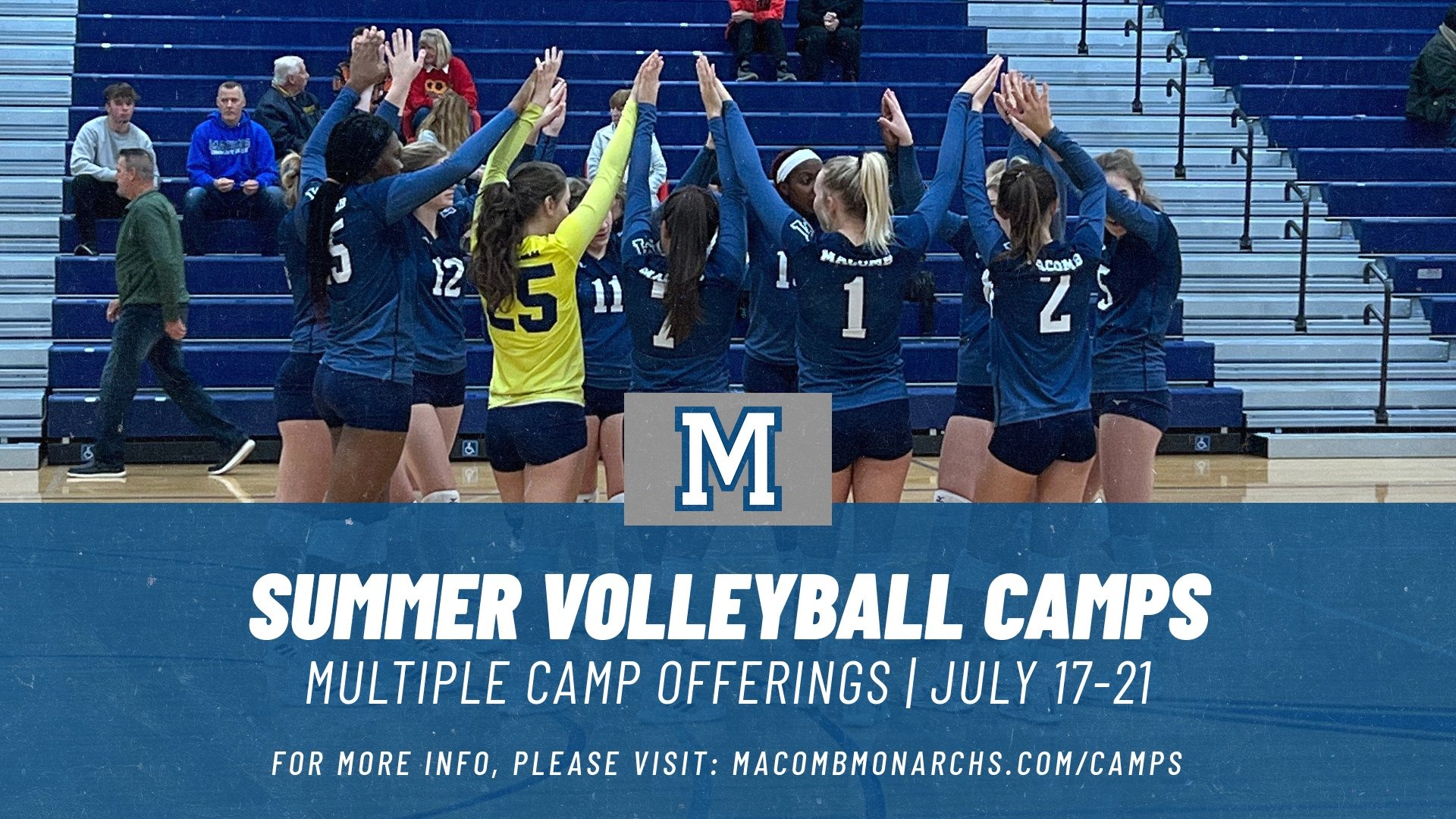 Volleyball Releases Summer Camp Series Dates and Information