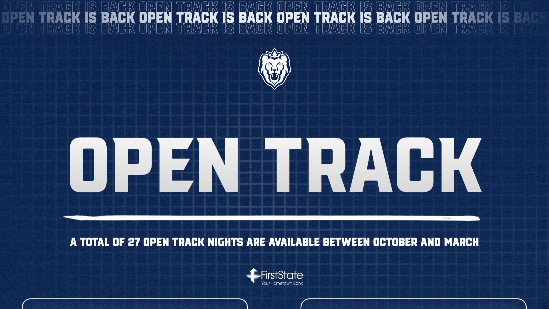 Open Track Nights (2026-27)