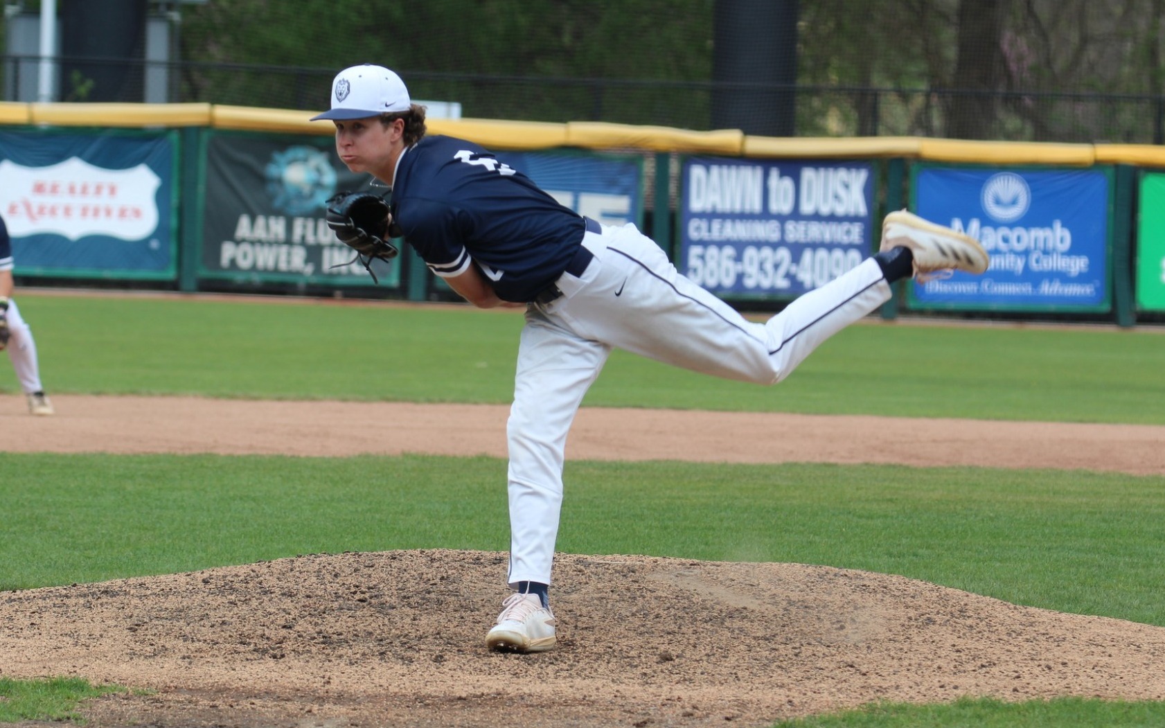BSB - Connor Hayden (6) pitches at Jimmy John's Field