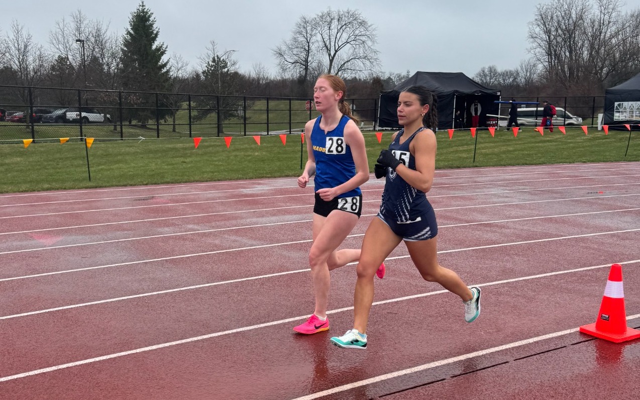 Women's Track & Field - Erin Rowan races in the 5000m event at Oakland University (April 4, 2026)