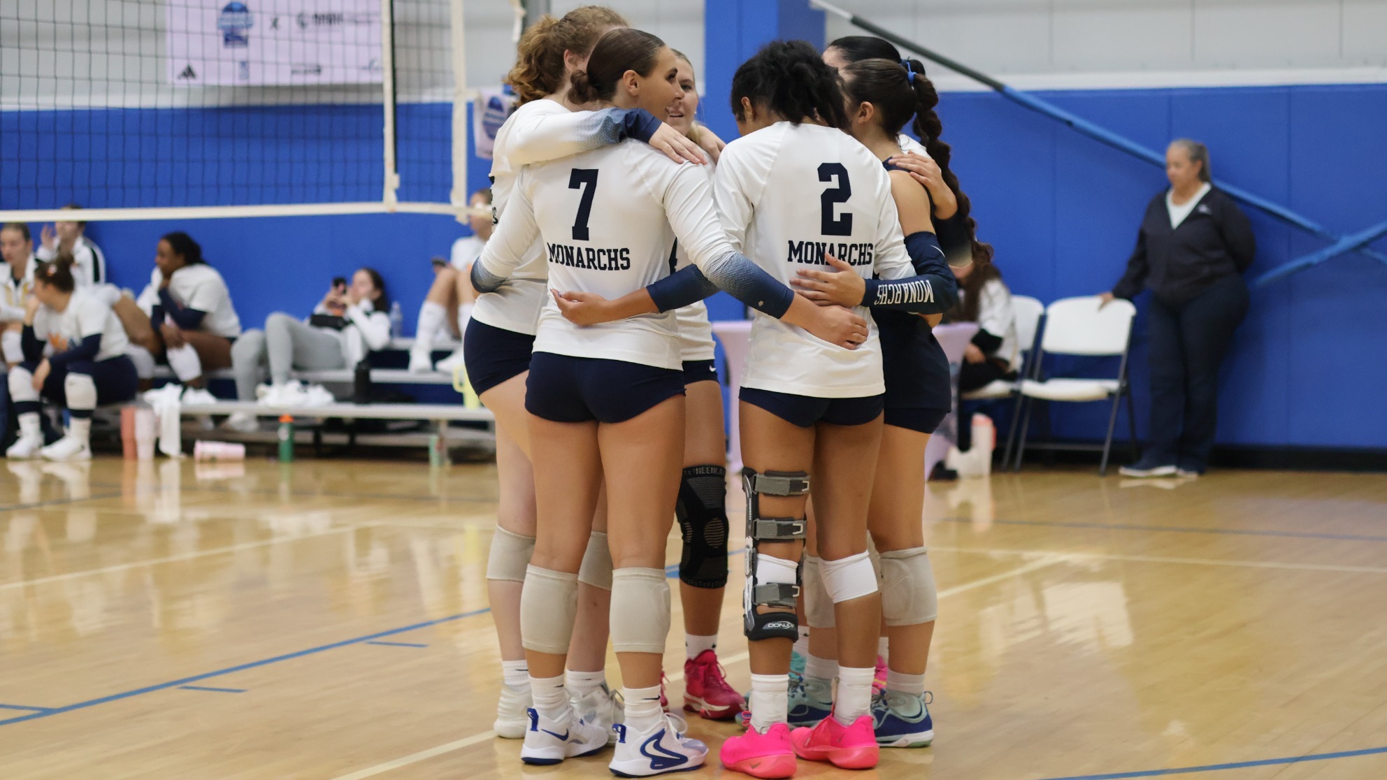 Volleyball - Team Huddle at the 2026 Opening Weekend Tournament