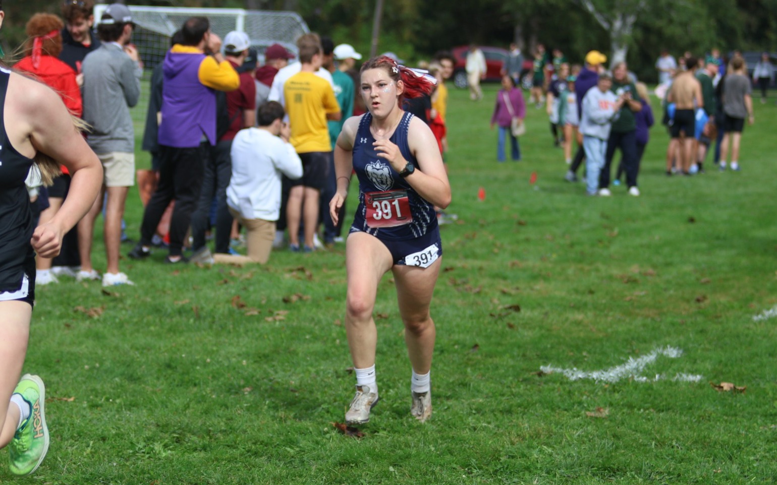 WXC - Erin Leverenz closes out a PR performance at Roberts Wesleyan University on Sept. 26, 2026