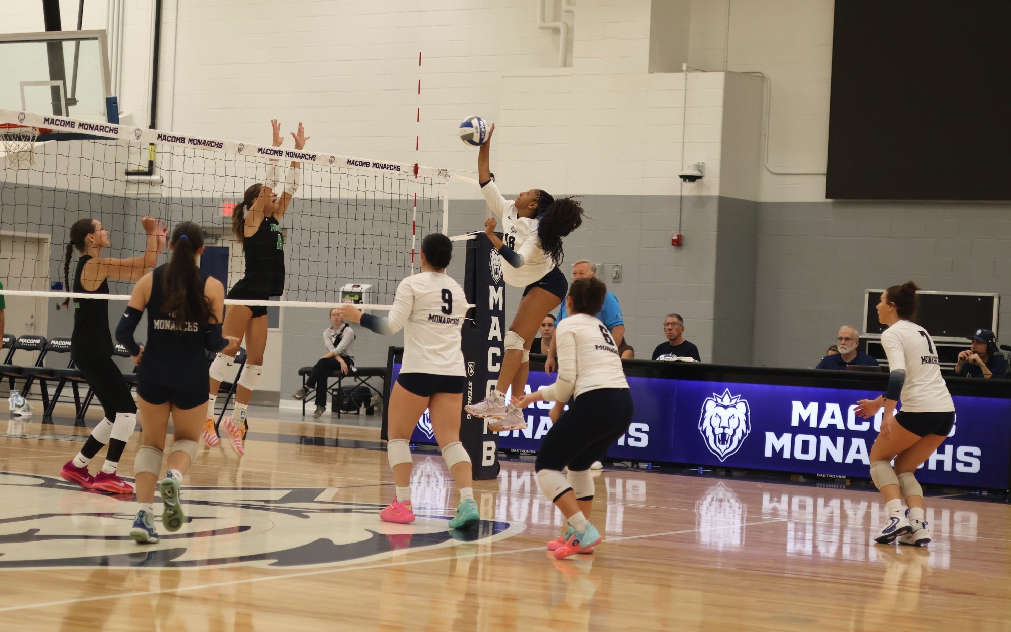 Volleyball - Madison Martin (18) kill vs. Bay on Sept. 4, 2026