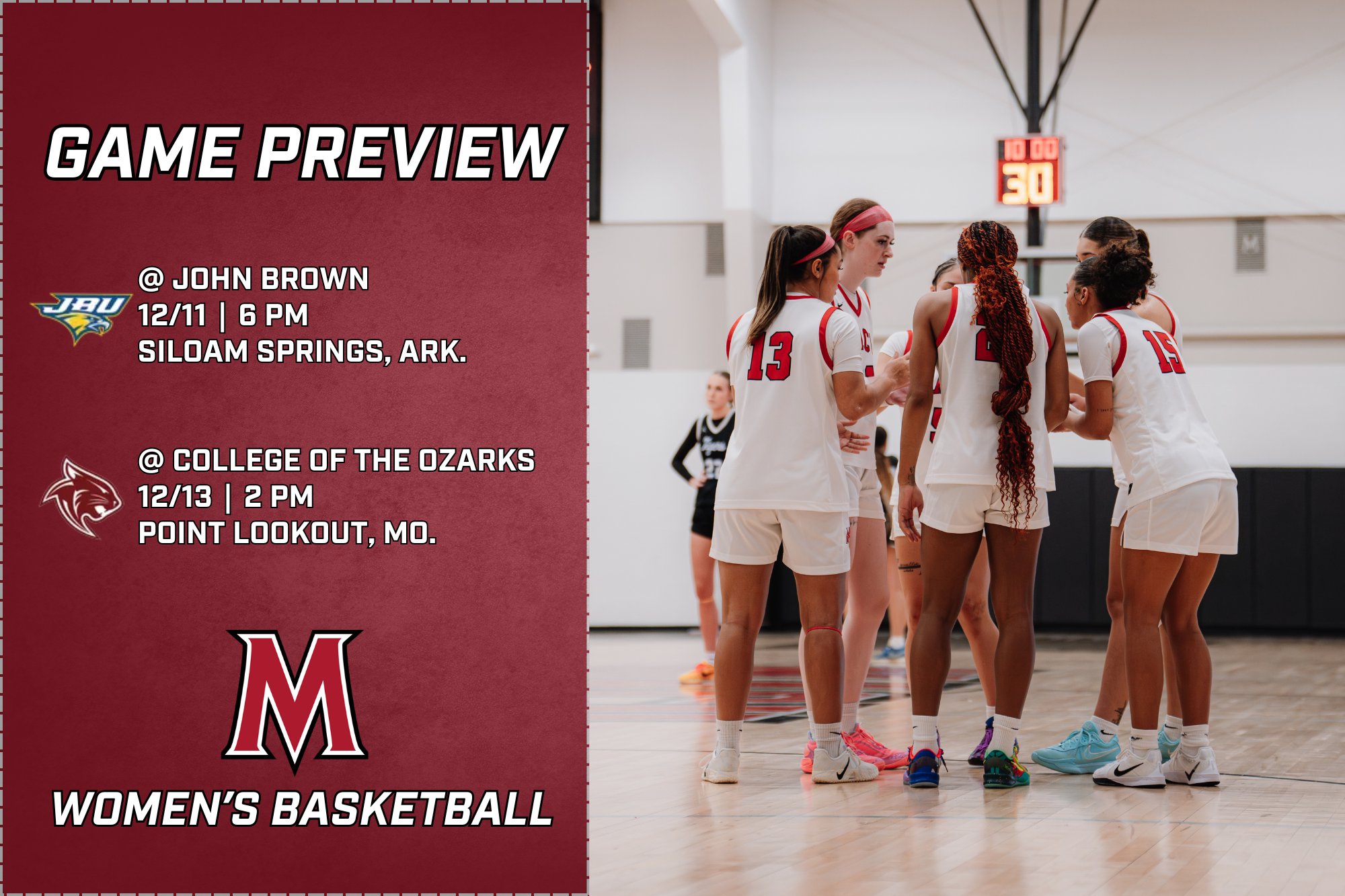 WBB Pregame 12-11-25