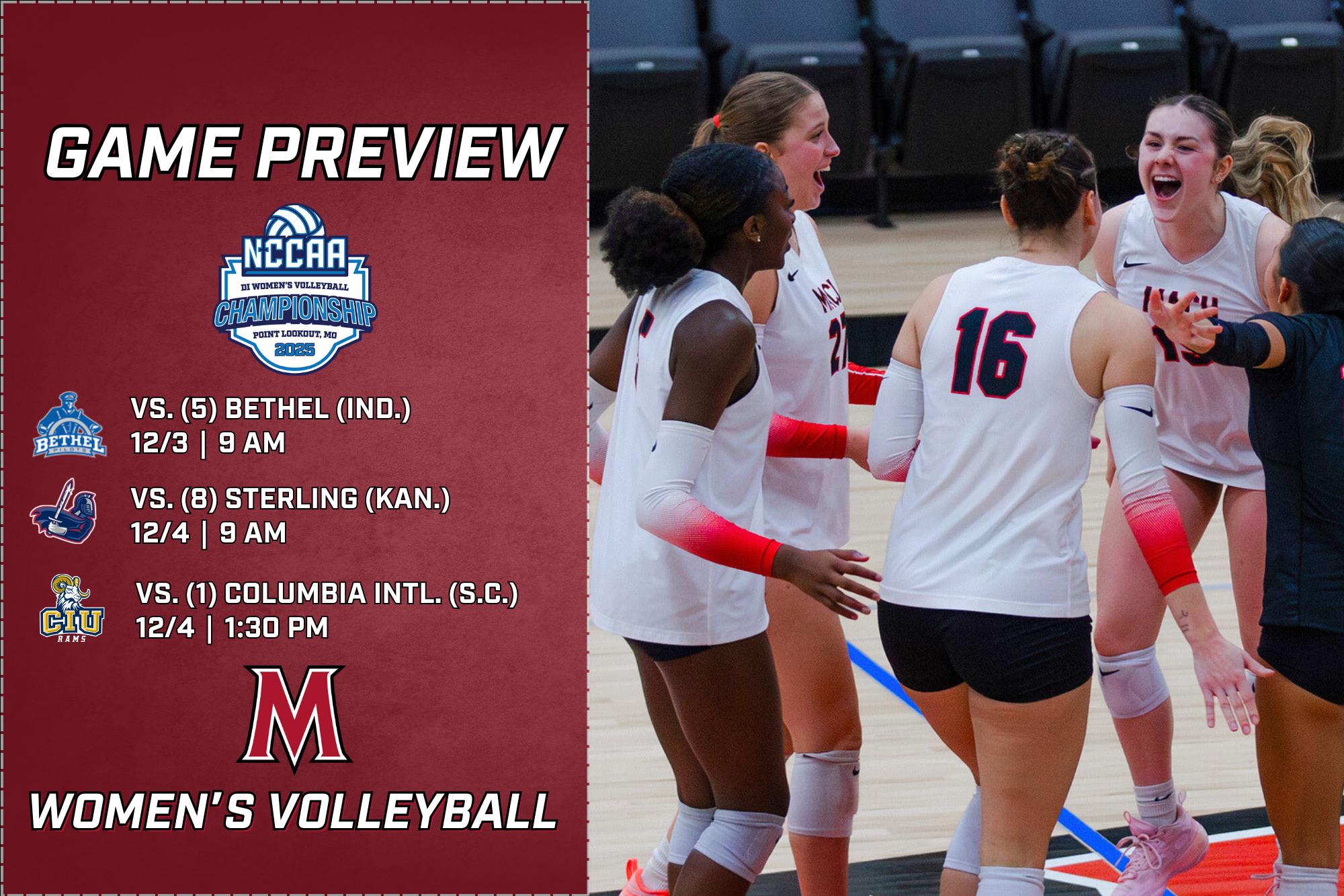 VB NCCAA Championship Preview - 12-2-25