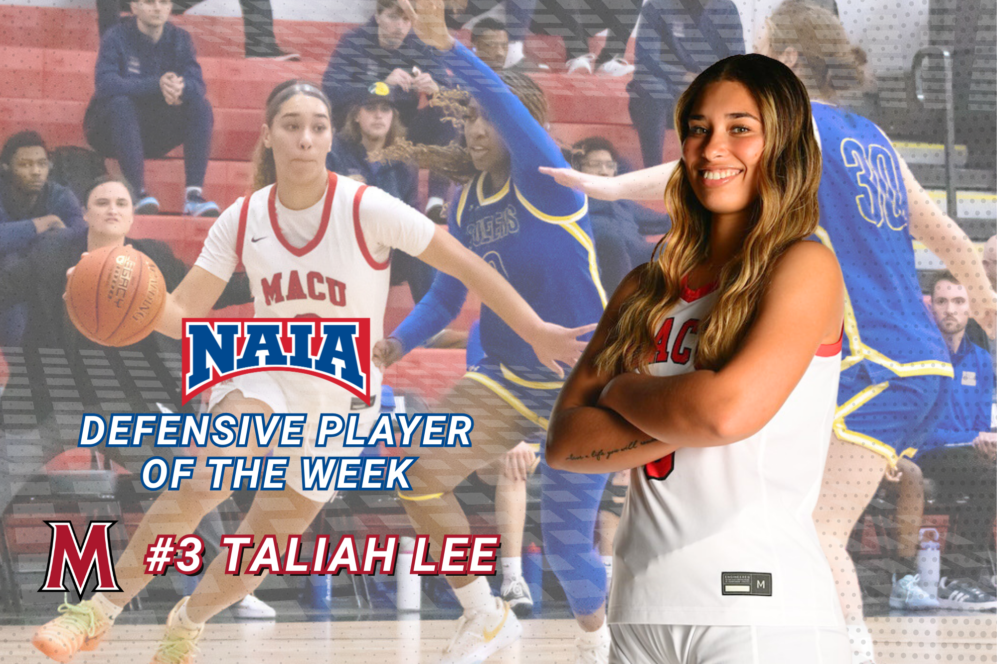 WBB Taliah Lee NAIA DPOTW Story - 1-13-26