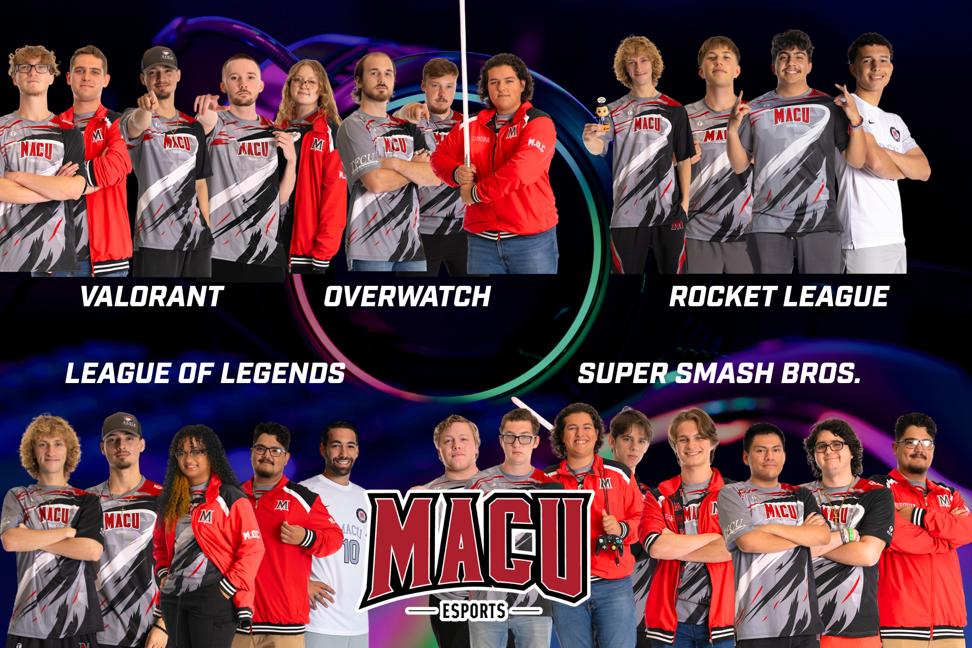 2026 MACU Esports Spring Team Pic