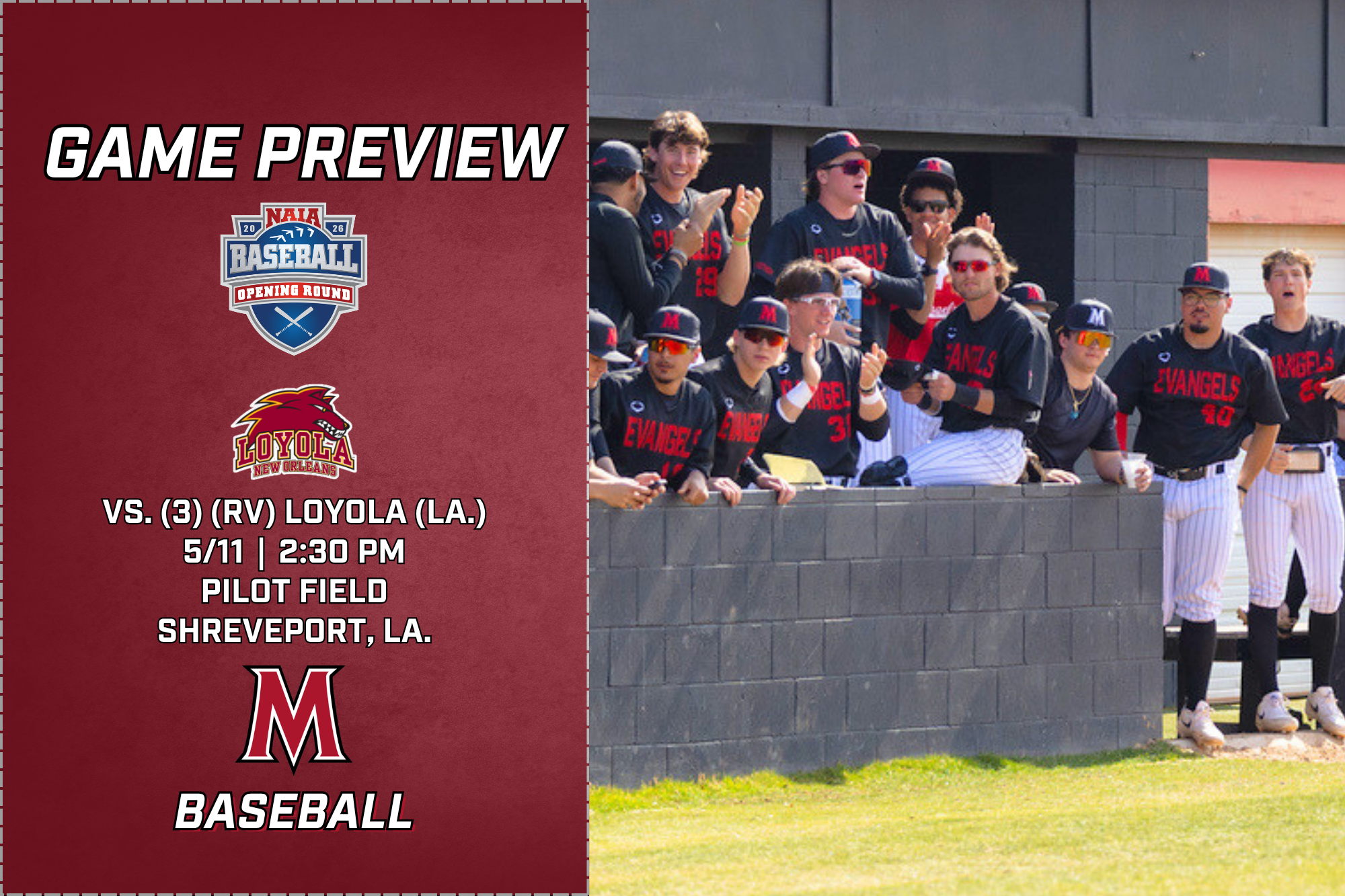 BSB NAIA Opening Round Preview - 5-10-26