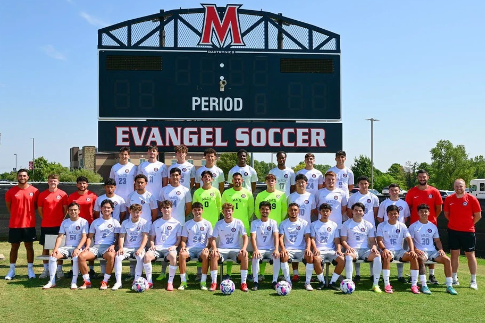 2026 MACU MSOC Team Pic