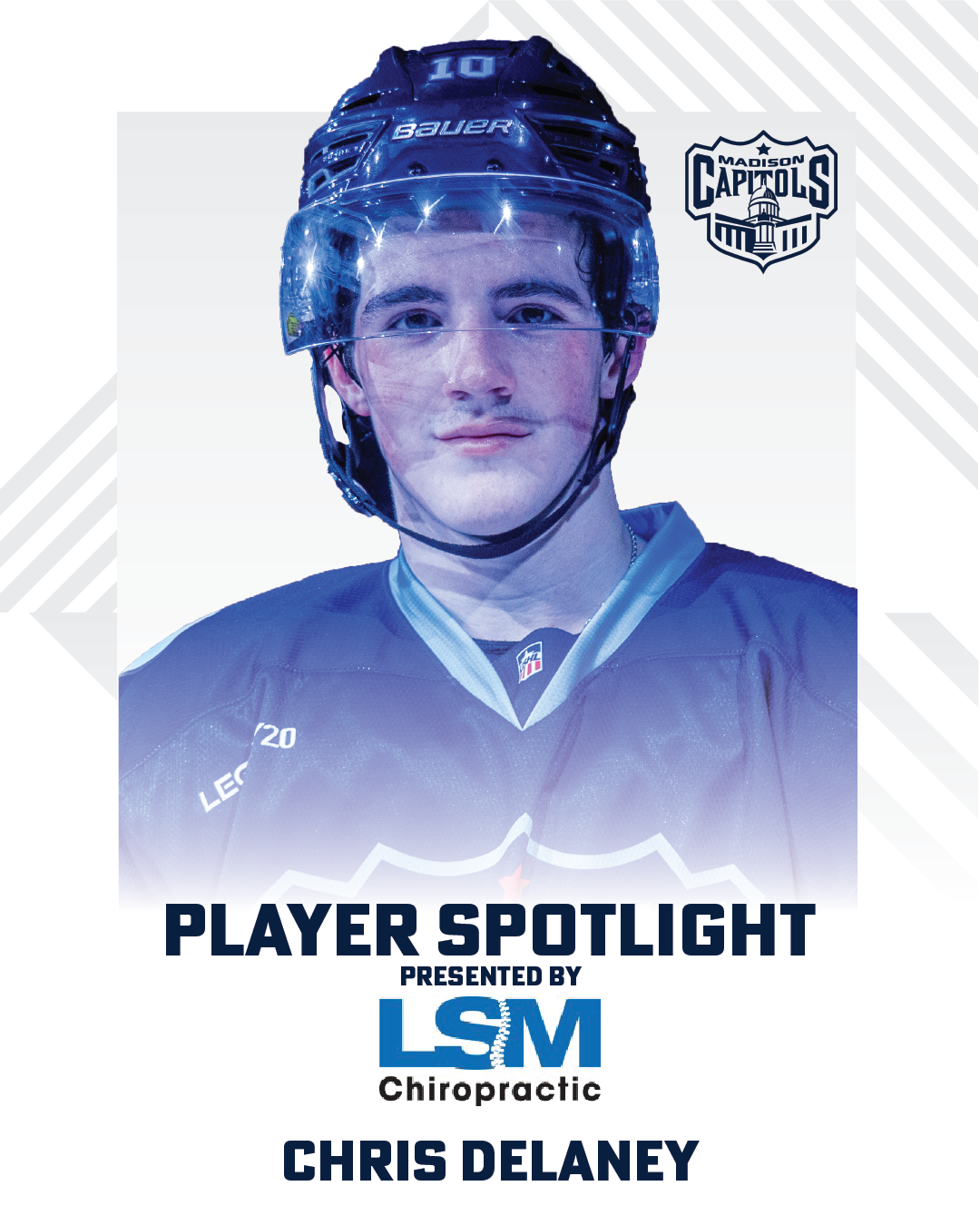 LSM Player Spotlight Chris Delaney Madison Capitols