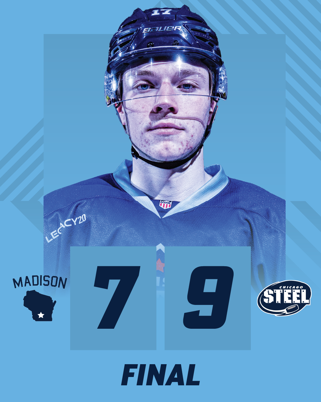 Caps Score Seven, Fall 97 to Chicago Madison Capitols