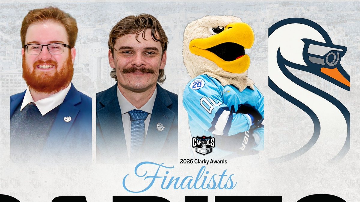 Capitols Finalists for 5 Clarky Awarsdfqwefds