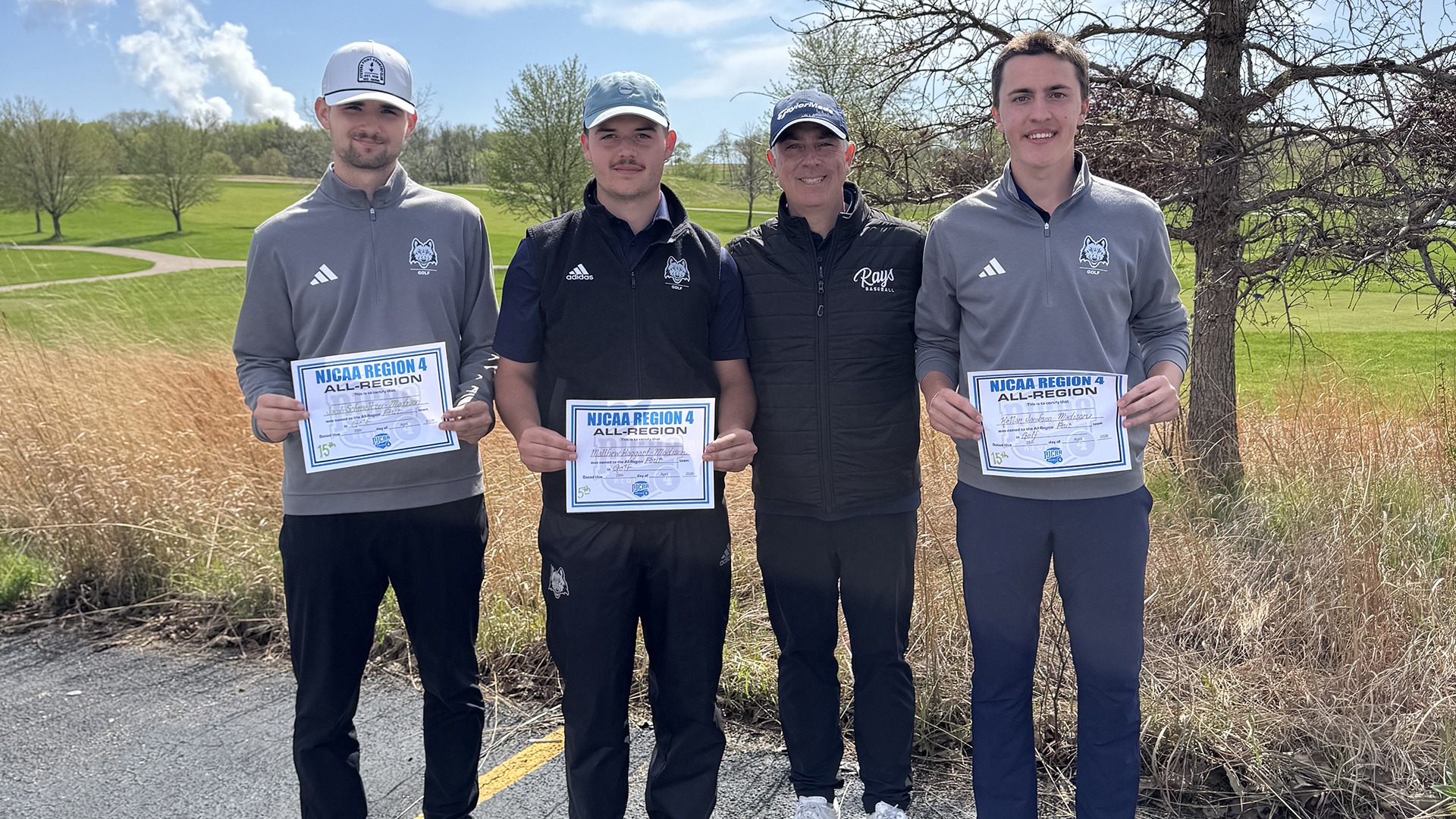 Golf All-Region 2026 - Haggart, Jacobson, Schmeltzer
